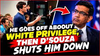 Arrogant Student CHALLENGES D'Souza on Privilege — BIG Mistake