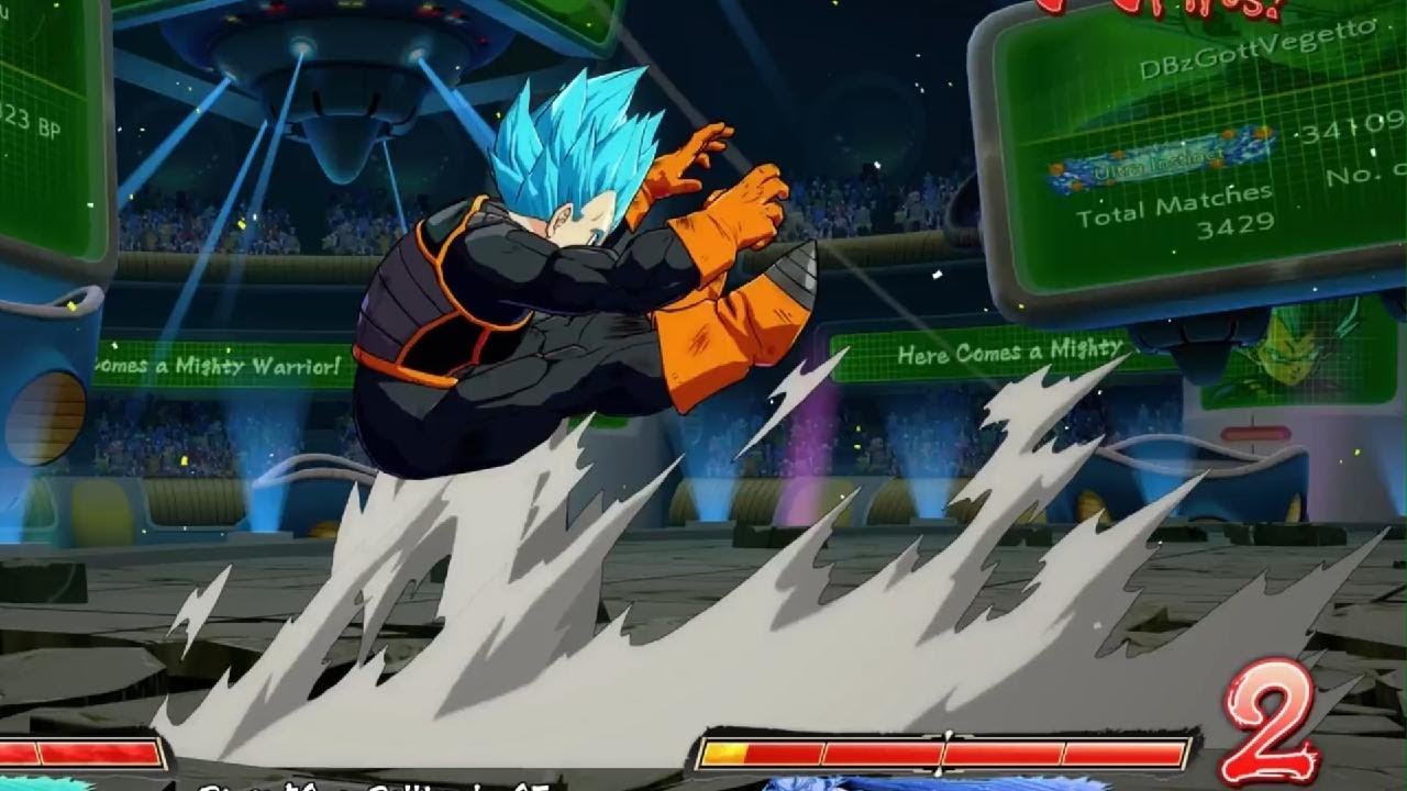 DBFZ 🍊 SS Goku SSB Vegeta vs 🫡 SSB Gogeta Vegeta DBS Broly