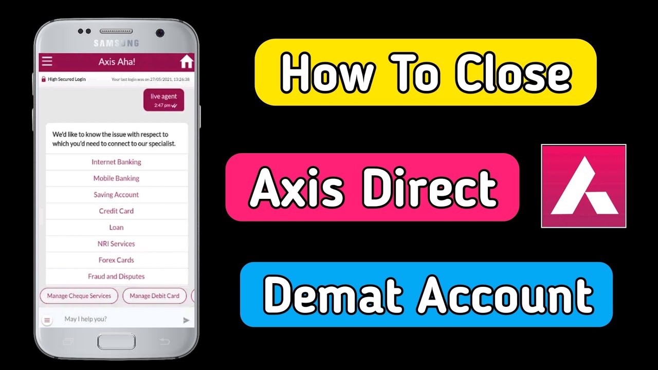 how to close axis direct demat account online axis direct demat