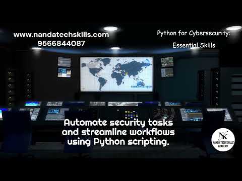 Python for Cybersecurity: Essential Skills!