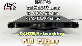 Exprore Ascsonic Audio New Amplifier With Fir&Dante