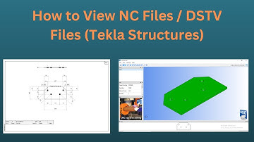 How to view NC Files | NC/DSTV Viewer | TEKLA