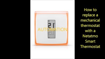 Netatmo Smart Thermostat - Wiring