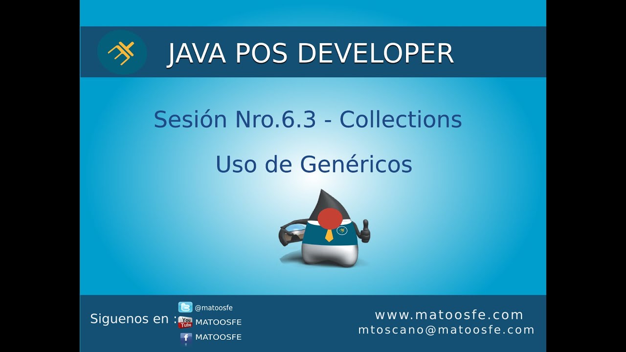 Curso de Java POS - Sesión Nro.6.3 - Uso de Genéricos en Colecciones ...