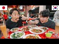 I took my korean friend to a local malaysian restaurant  