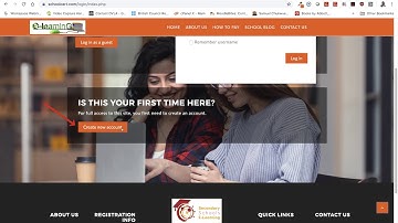 How To Create New Student Account on the Secondary Schools E-Learning Website