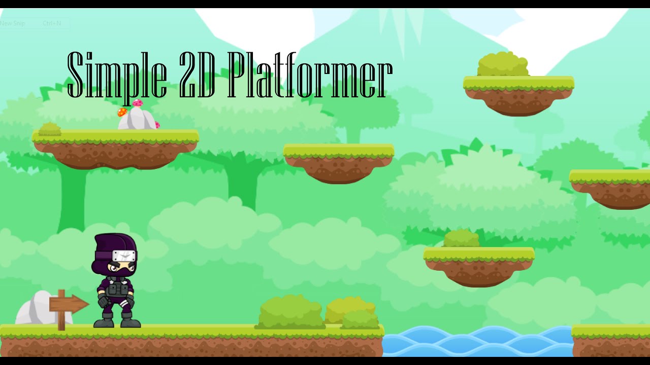 2D Simple Platformer Gameplay - YouTube