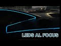 TIRAS LED PARA INTERIOR DEL AUTO|| Interior de Mercedes al focus||