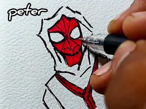 Drawing Cute Spidey, Miles, and Gwen! 🕸️🎨🕷
