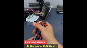 BỘ TUA VÍT KASAN 8 IN 1 CÓ ĐÈN LED