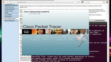 Install PacketTracer (Ubuntu 11.10 64bit Linux)