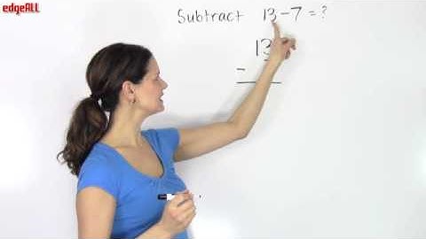 Subtract 2 Digit Numbers With Borrow