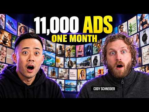 11,000 Ads in a Month: AI Marketer's Workflow