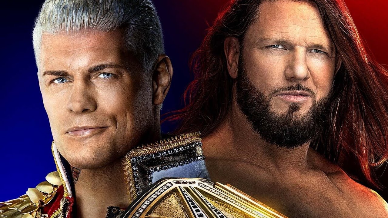 wwe aj styles 🆚 code rhodes undisputed championship 