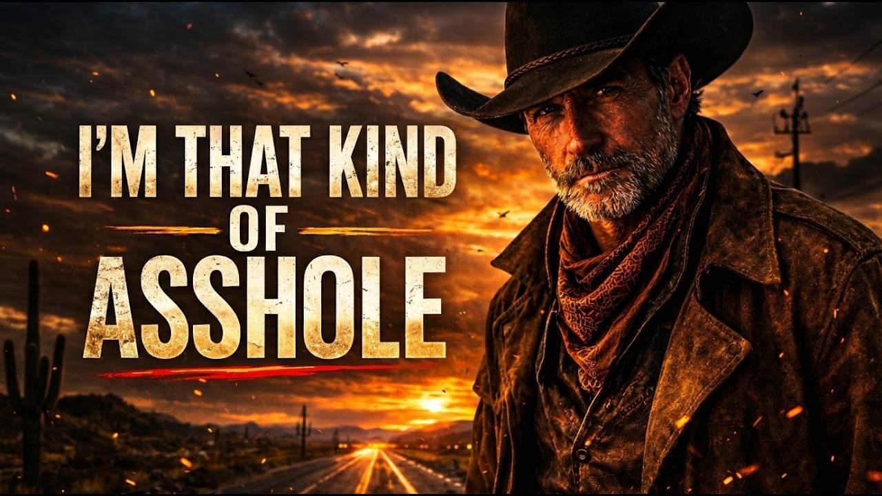 "I'm That Kind Of Asshole" (Official Lyric Video) | Highway to Knowhere | Gritty Country Anthem