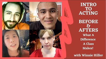 ACTING LESSONS: INTRO TO ACTING BEFORE AND AFTERS