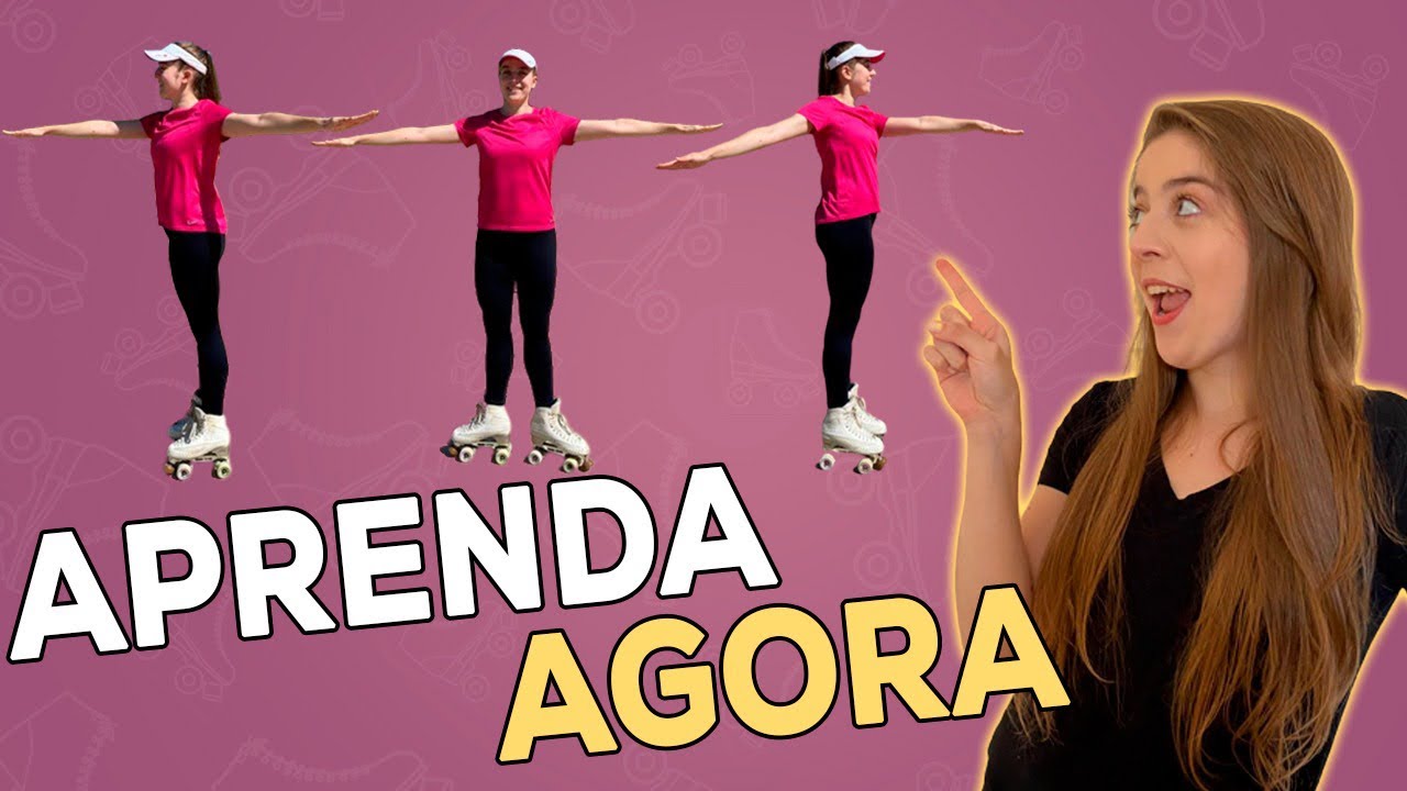 COMO VIRAR DE COSTAS DE PATINS | Karen Krasucki