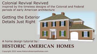 Colonial Revival Porches Getting the Exterior Details Just Right Historic Americ