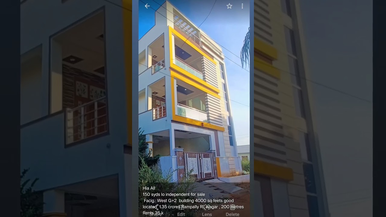 independent house For sale in rampally | ECIL