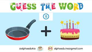 CAN YOU GUESS THE WORD? | WORD GAME | Tebak Gambar | Asah Otak + Vocabulary & English Lesson screenshot 5