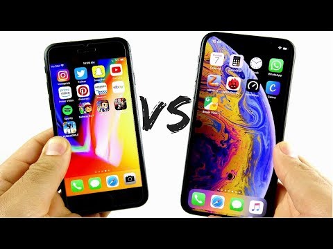 iPhone 8 vs iPhone XS - Speed Test!