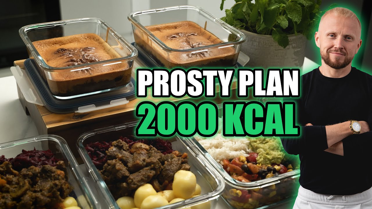 Zrób to raz i jedz przez 2 dni! Pełny dzień jedzenia 2000 kcal