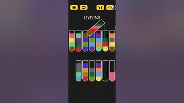 Water Sort Puzzle Level 545 Walkthrough Solution Android/iOS 💦