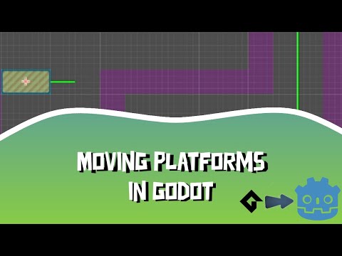 How to create Moving 2d Platforms in Godot