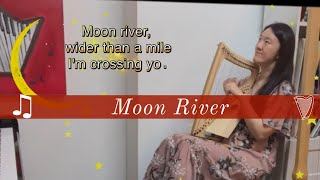 Moon River on Double Strung Mini Luna Travel Harp