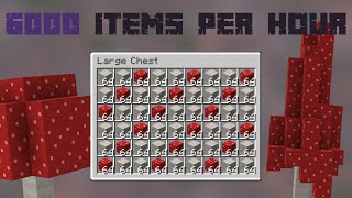 [Minecraft] Mushroom Stem Farm - 1.16+ (Java Only) Profile
