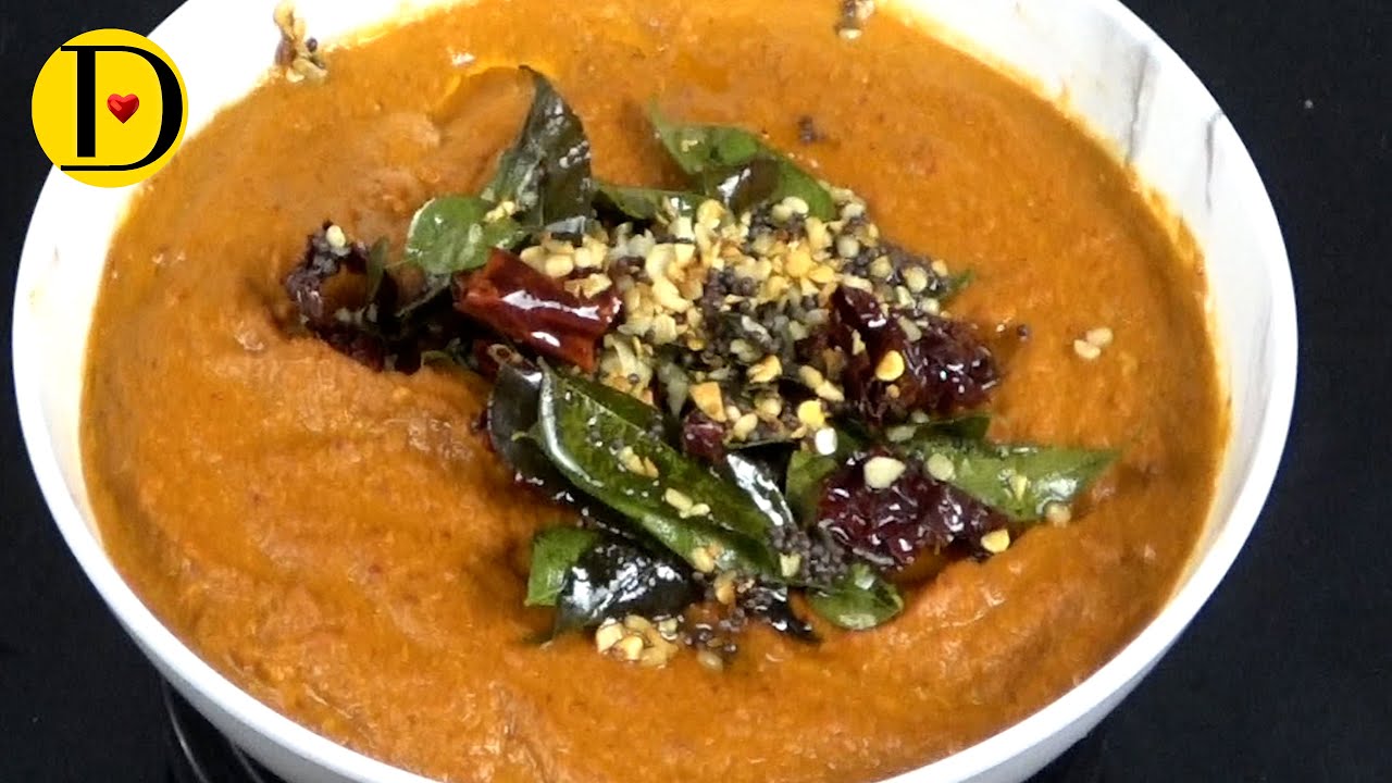 tomato coconut chutney tangy tomato chutney for idli and dosa how
