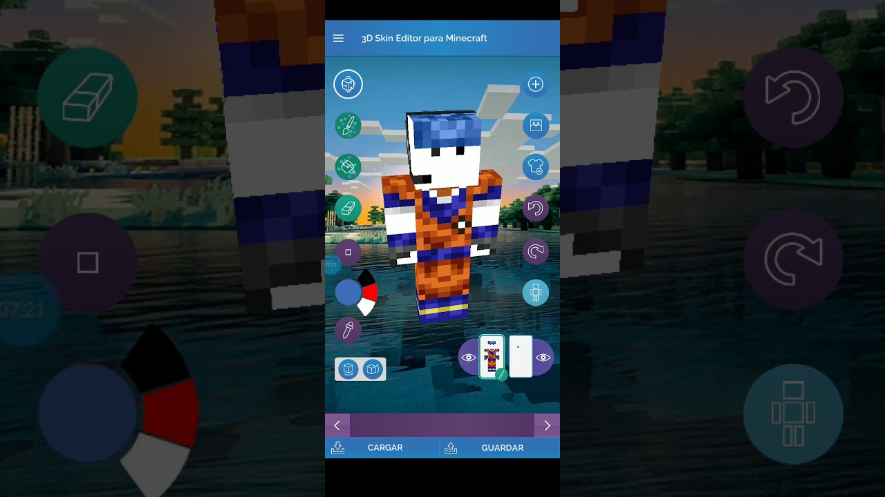 hacer tu propia Skin (Minecraft pe y