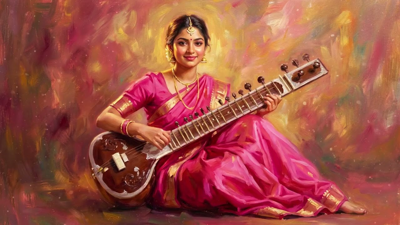 Stop Overthinking – 1 Hour Indian Raga for Anxiety Relief & Inner Calm