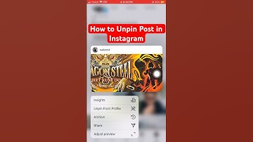 How to Unpin Post in Instagram📲📍✅ #instagram #unpin #post #tutorial #tipsandtricks