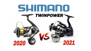 Shimano Twinpower 2020 versus Shimano Twinpower 2021