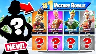 christmas random skin new challenge game mode in fortnite battle royale - random skin challenge generator fortnite