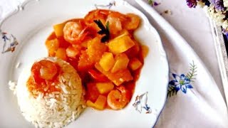 Креветки с ананасами в кисло сладком соусе 🍍 Вкуснее чем в Тайланде! Креветки с ананасами в кисло сладком соусе 🍍 Вкуснее чем в Тайланде!
