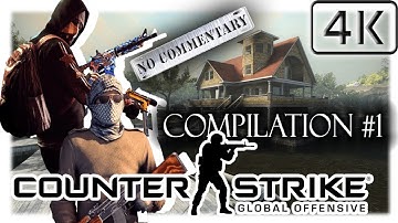 Counter Strike Global Offensive | Wingman Lake | Compilation # 1 | 4K UWD