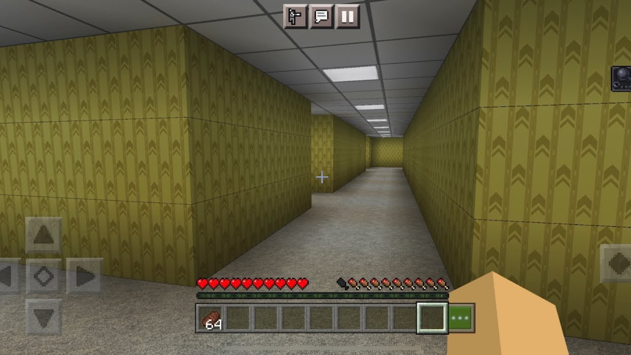 Creepypasta The Backrooms MOD in Minecraft PE - YouTube