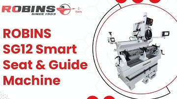 Robins SG12 Smart Seat & Guide Machine #cylinderhead #enginerebuilding #robinsmachines