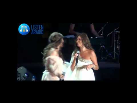       3  2012 باسم فغالي يقلد اليسا في اعياد بيروت