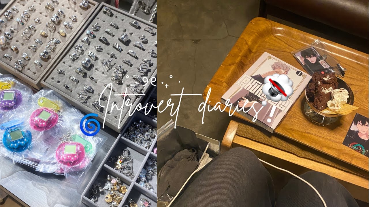 Introvert diary’s! 💭 | self date | cafe vlog | figure unboxing | movie snack | skincare routine etc