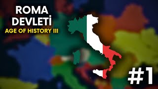ROMA İMPARATORLUĞU! | Roma Serisi Bölüm 1 | Age Of History 3 screenshot 1