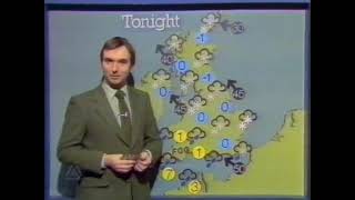 BBC Weather with Jim Bacon - 13th December 1981