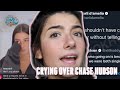 charli d'amelio CRIES over chase hudson....