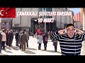 Italian Reaction To🇹🇷 Kütahya da Aniden İstiklal Marşı Çalmaya Başlarsa! Çanakkale Şehitleri Anısına