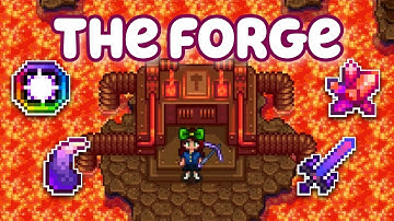 Beginners Guide to the FORGE in Stardew Valley 1.6! Everything You Need to Know 🔥