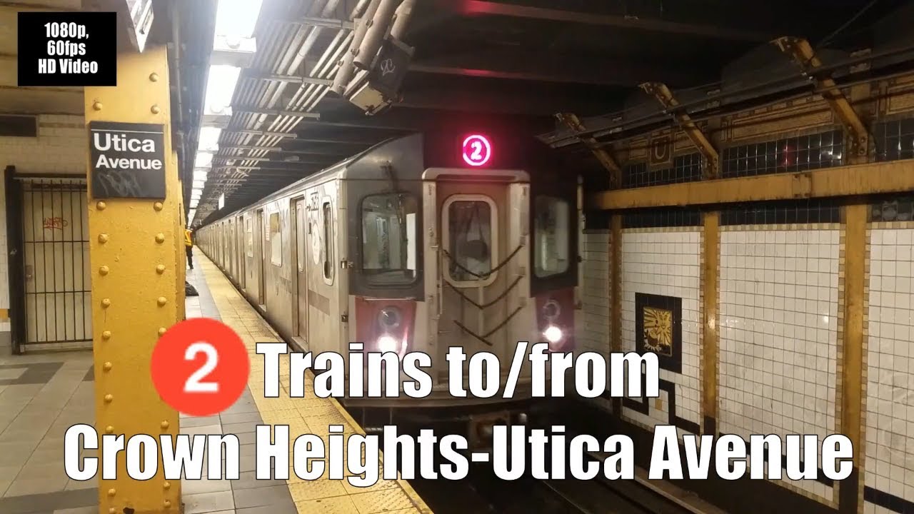 Mta New York City Subway 2 Trains Operating Tofrom Crown Heights
