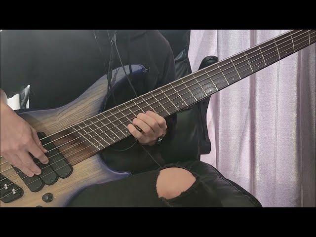 Dream Theater - Untethered Angel bass cover class=