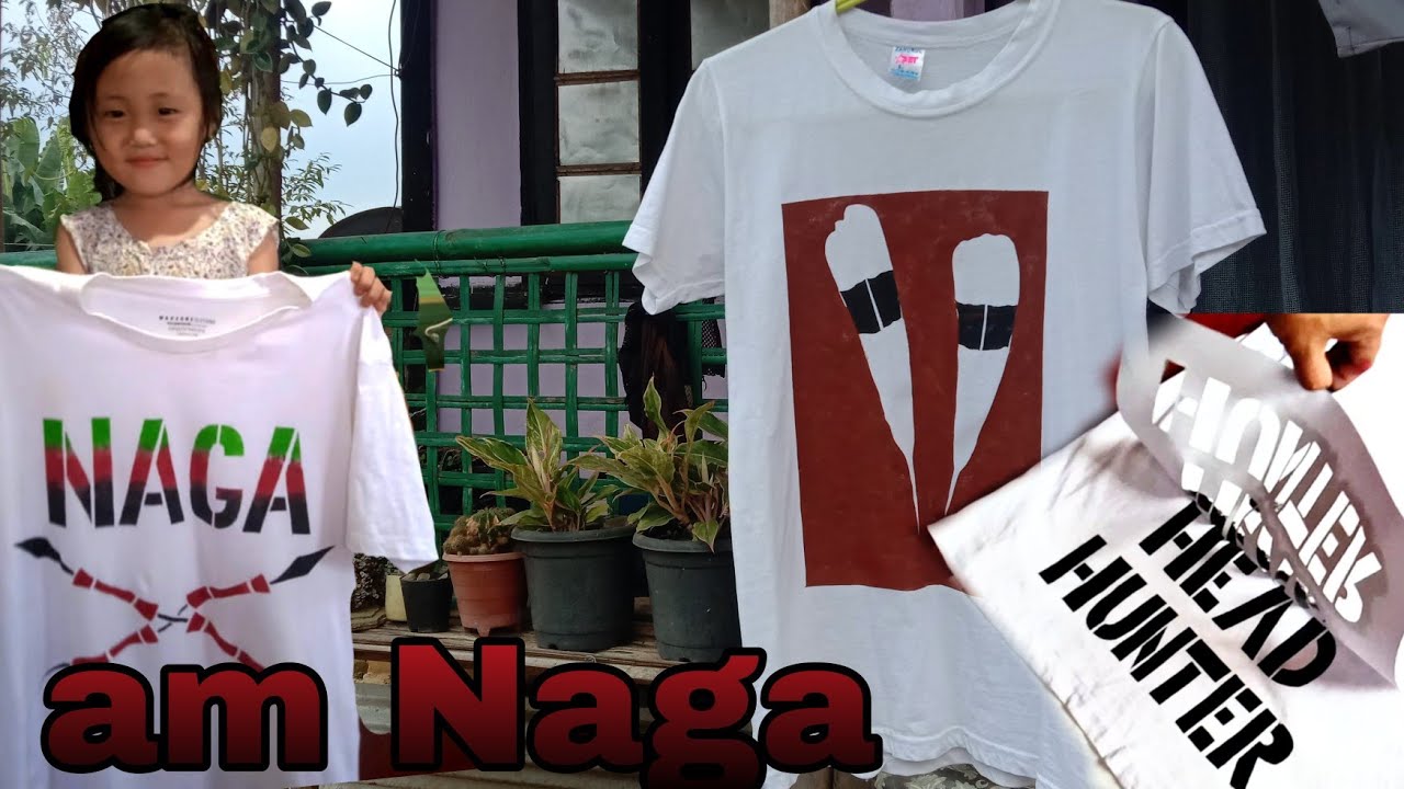 DIY 4 T-Shirt Designs | Easy Art | Naga Styles | Matsung Pongen |